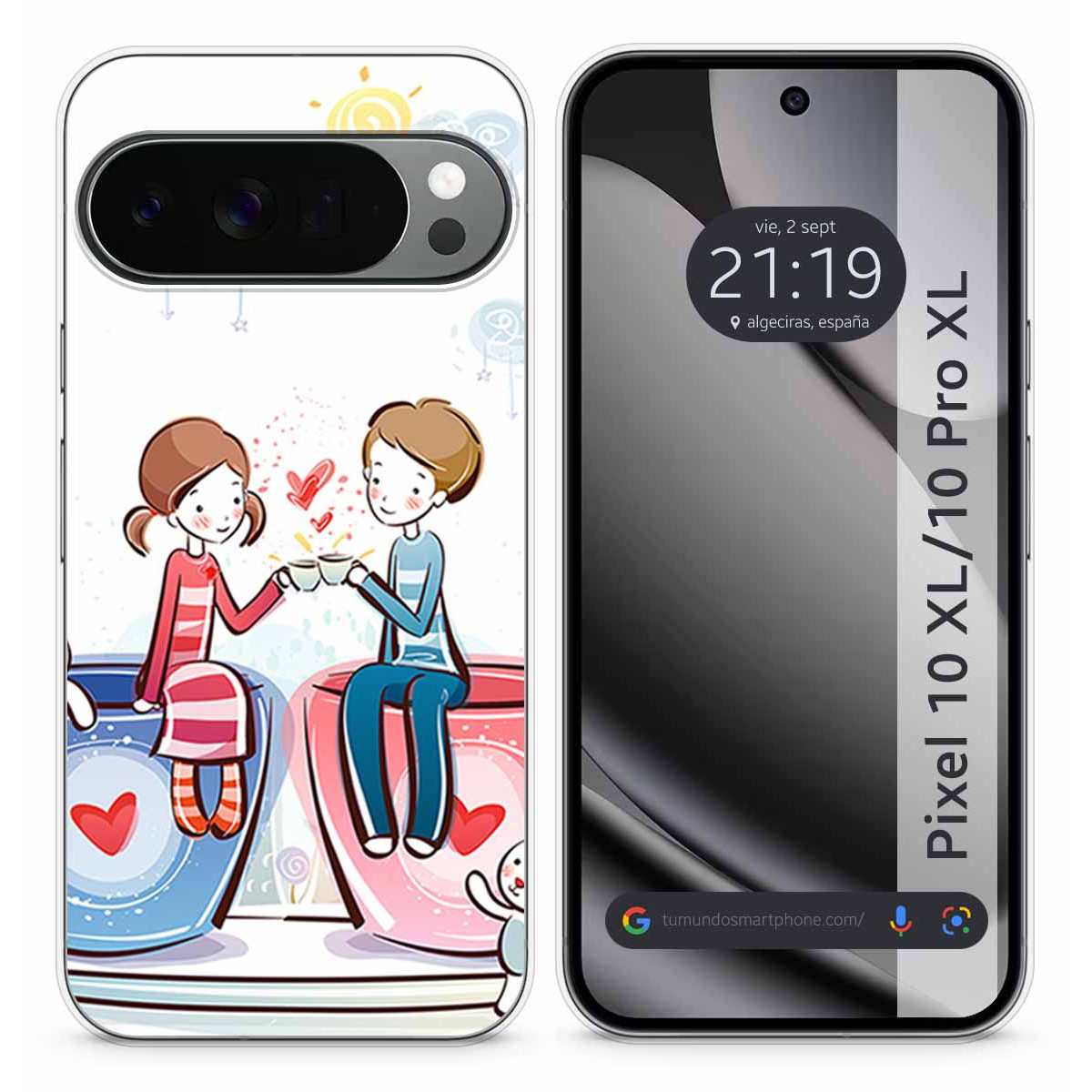 Funda Silicona para Google Pixel 10 Pro XL 5G...