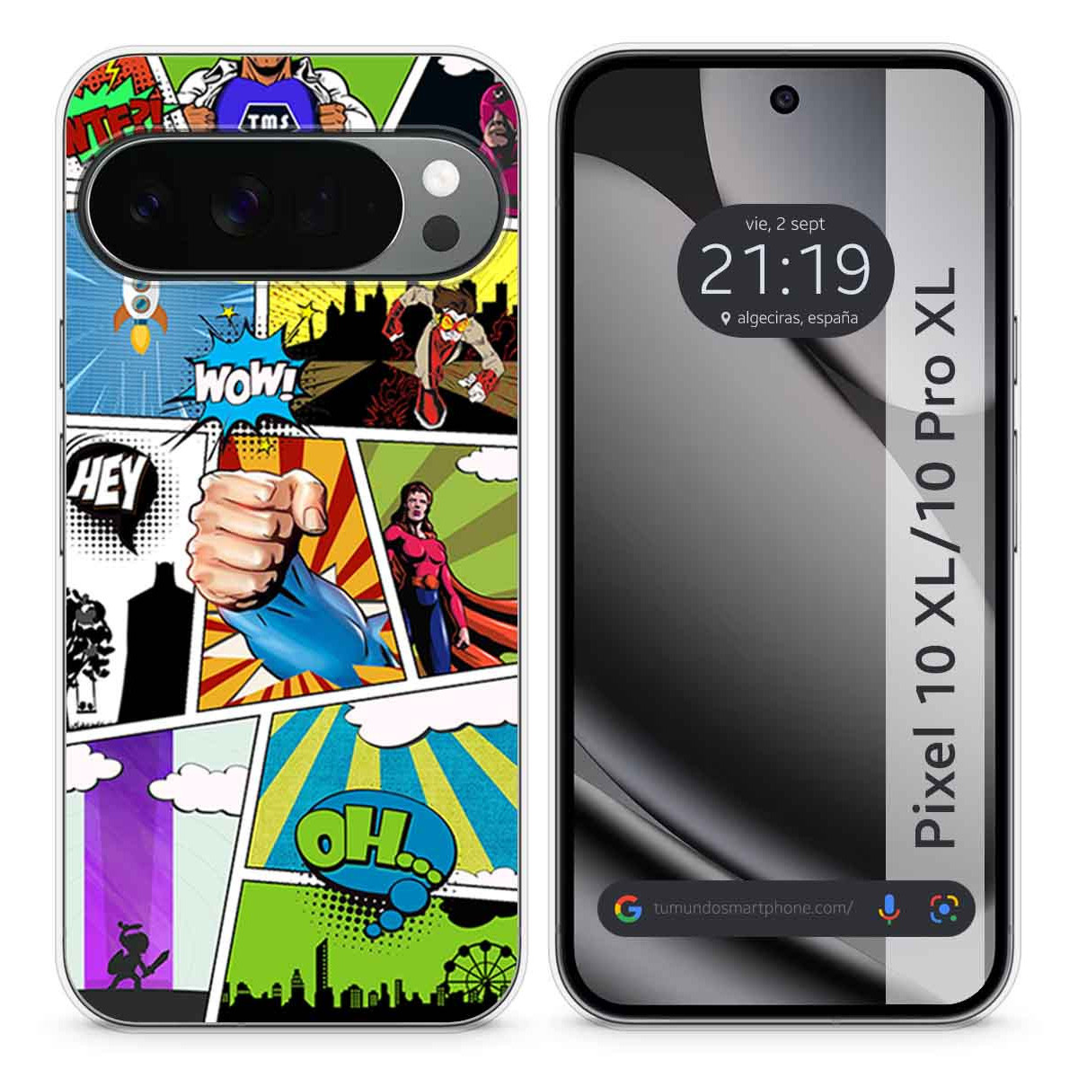 Funda Silicona para Google Pixel 10 Pro XL 5G...