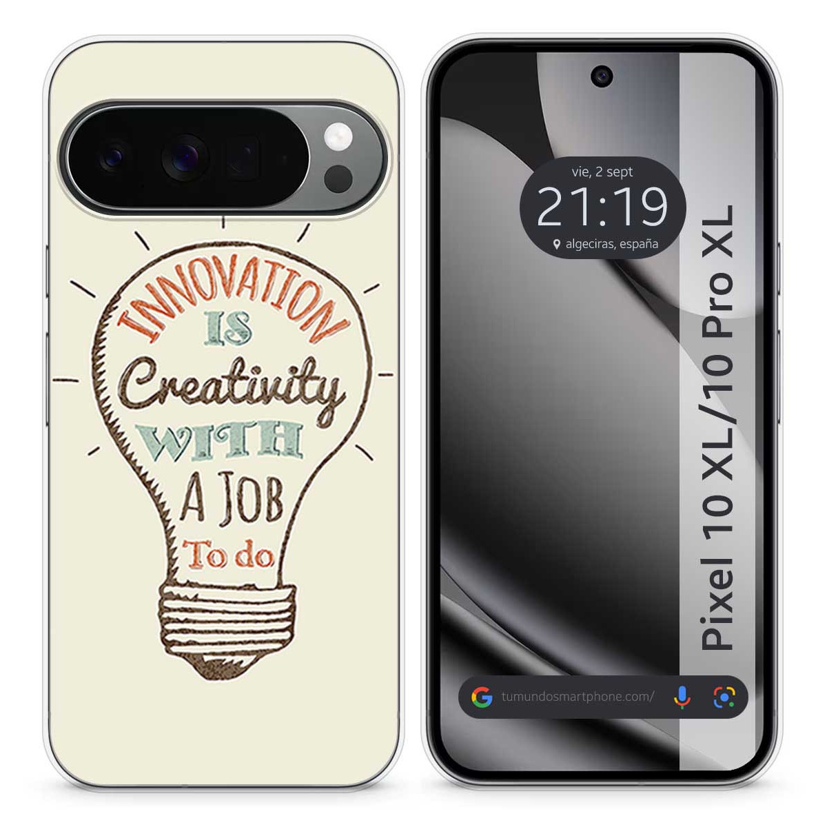 Funda Silicona para Google Pixel 10 Pro XL 5G...