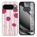 Funda Silicona para Google Pixel 10 Pro XL 5G diseño Flores Vintage Dibujos