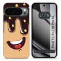 Funda Silicona para Google Pixel 10 Pro XL 5G diseño Helado Chocolate Dibujos