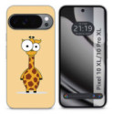Funda Silicona para Google Pixel 10 Pro XL 5G diseño Jirafa Dibujos