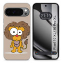Funda Silicona para Google Pixel 10 Pro XL 5G diseño Leon Dibujos