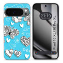 Funda Silicona para Google Pixel 10 Pro XL 5G diseño Mariposas Dibujos