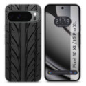 Funda Silicona para Google Pixel 10 Pro XL 5G diseño Neumatico Dibujos