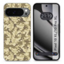 Funda Silicona para Google Pixel 10 Pro XL 5G diseño Sand Camuflaje Dibujos