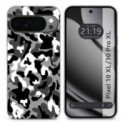 Funda Silicona para Google Pixel 10 Pro XL 5G diseño Snow Camuflaje Dibujos