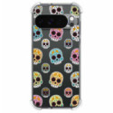 Funda Silicona Antigolpes para Google Pixel 10 Pro XL 5G diseño Catrina Dibujos