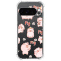 Funda Silicona Antigolpes para Google Pixel 10 Pro XL 5G diseño Cerdos Dibujos