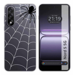 Funda Silicona Transparente para OnePlus Nord 5 5G diseño...