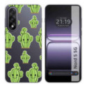 Funda Silicona Transparente para OnePlus Nord 5 5G diseño Cactus Dibujos