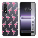 Funda Silicona Transparente para OnePlus Nord 5 5G diseño Flamenco Dibujos