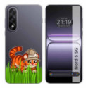 Funda Silicona Transparente para OnePlus Nord 5 5G diseño Tigre Dibujos