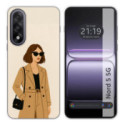 Funda Silicona para OnePlus Nord 5 5G diseño Mujer 01 Dibujos