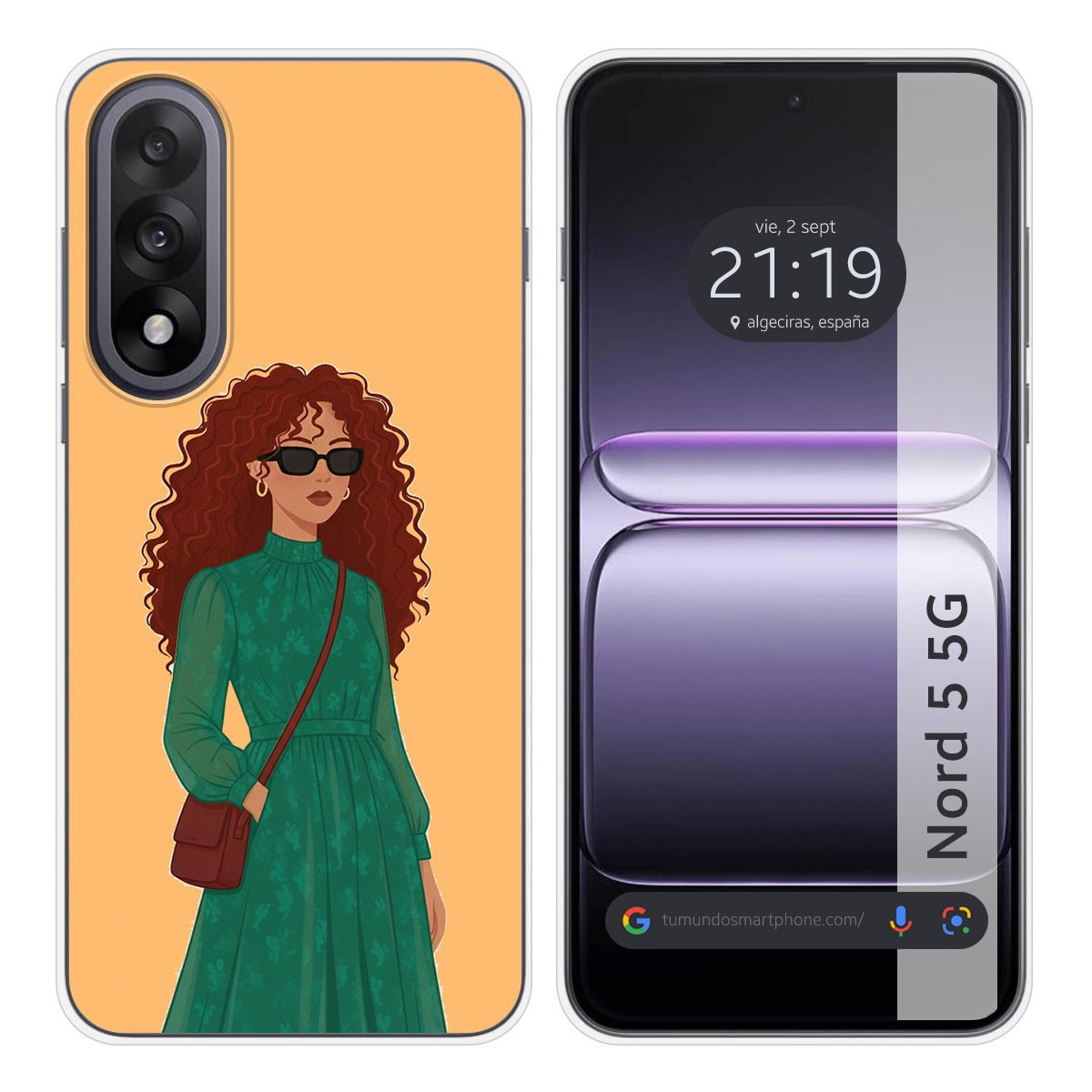 Funda Silicona para OnePlus Nord 5 5G diseño...
