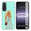 Funda Silicona para OnePlus Nord 5 5G diseño Mujer 07 Dibujos