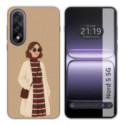 Funda Silicona para OnePlus Nord 5 5G diseño Mujer 09 Dibujos