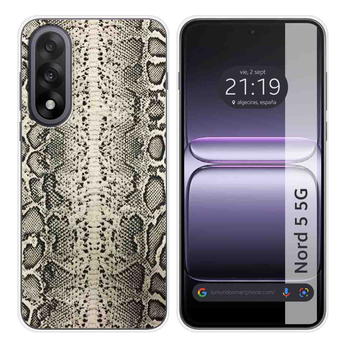 Funda Silicona para OnePlus Nord 5 5G diseño...