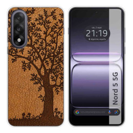 Funda Silicona para OnePlus Nord 5 5G diseño Cuero 03...