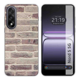 Funda Silicona para OnePlus Nord 5 5G diseño Ladrillo 01...
