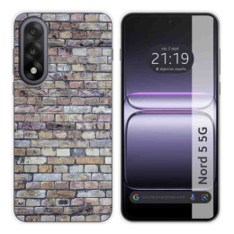 Funda Silicona para OnePlus Nord 5 5G diseño Ladrillo 02...