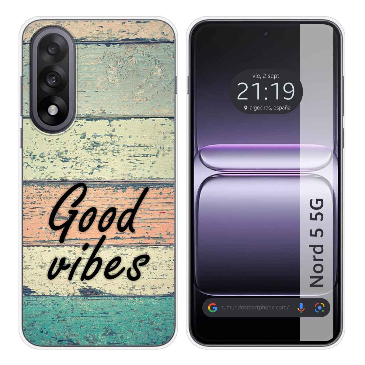 Funda Silicona para OnePlus Nord 5 5G diseño...