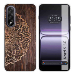 Funda Silicona para OnePlus Nord 5 5G diseño Madera 06...