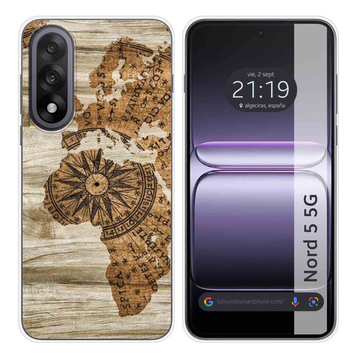 Funda Silicona para OnePlus Nord 5 5G diseño...