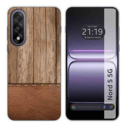 Funda Silicona para OnePlus Nord 5 5G diseño Madera 09...