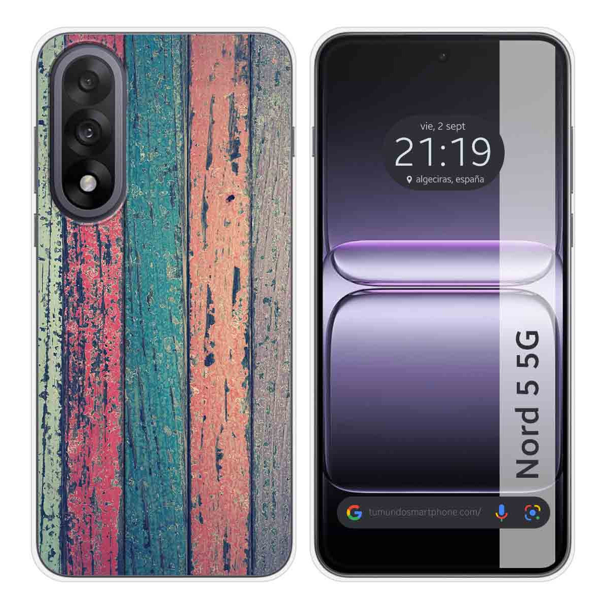 Funda Silicona para OnePlus Nord 5 5G diseño...