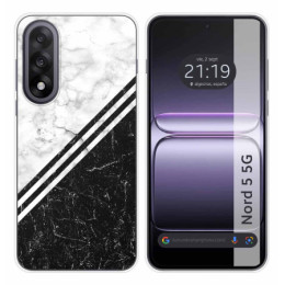 Funda Silicona para OnePlus Nord 5 5G diseño Mármol 01...