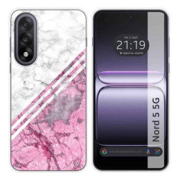Funda Silicona para OnePlus Nord 5 5G diseño Mármol 03...