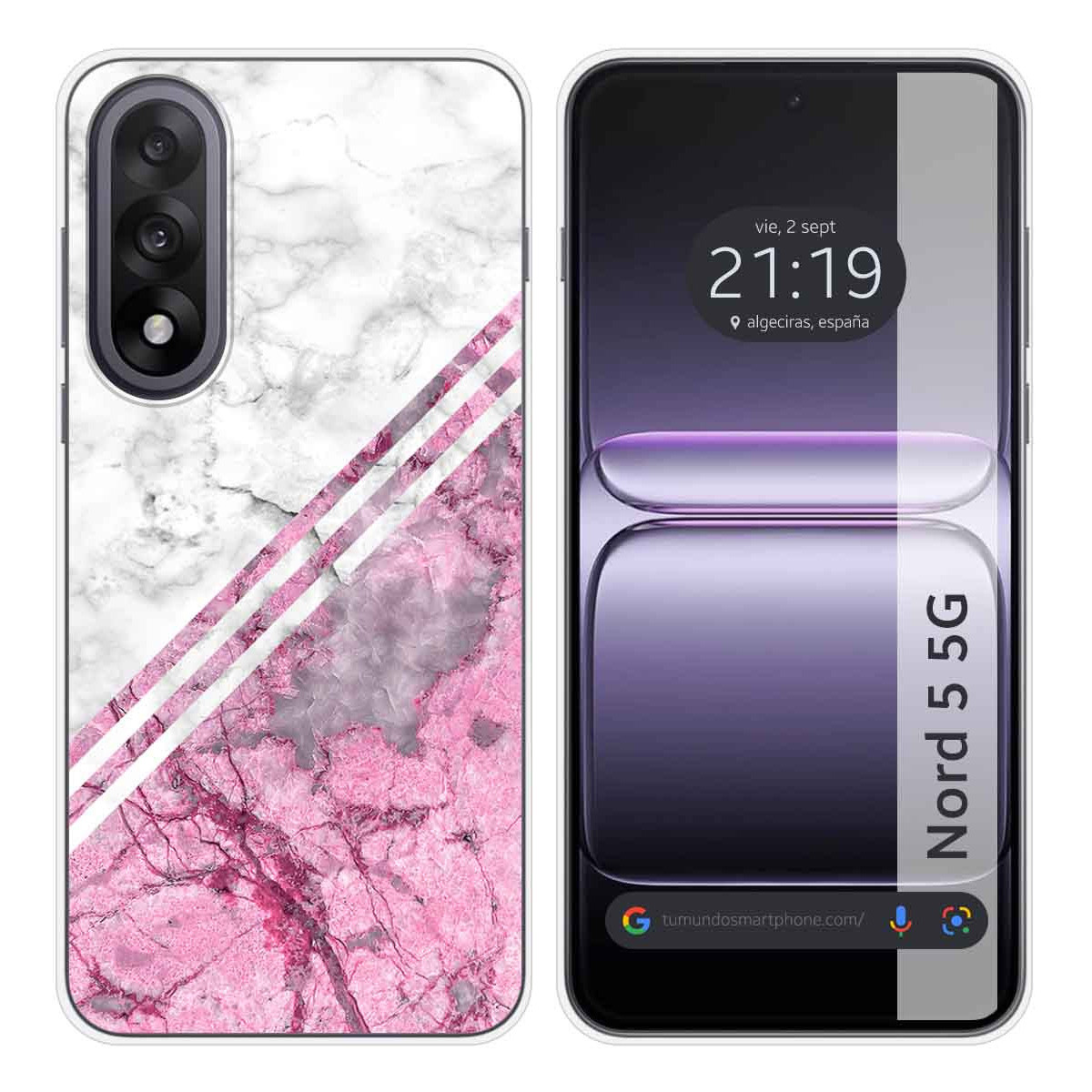 Funda Silicona para OnePlus Nord 5 5G diseño...