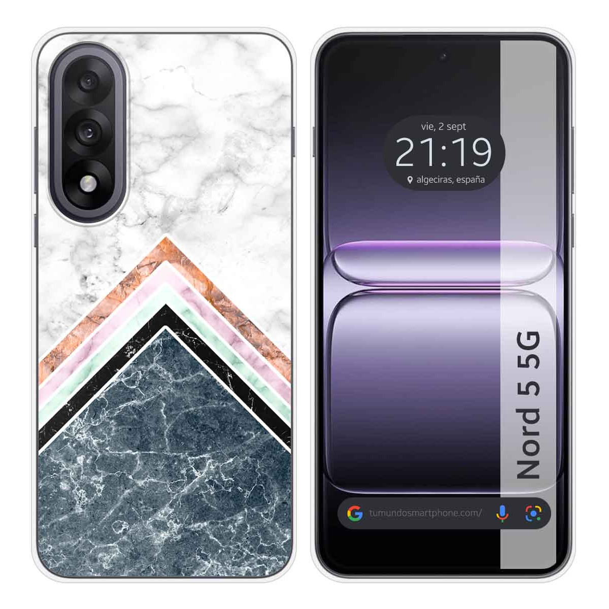 Funda Silicona para OnePlus Nord 5 5G diseño...