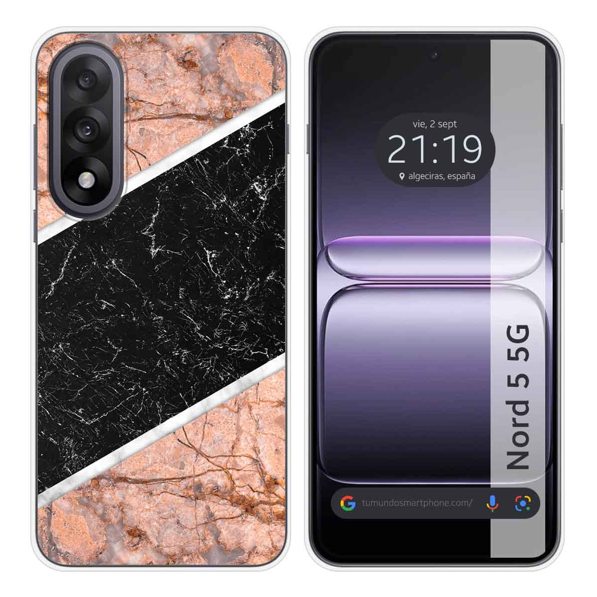 Funda Silicona para OnePlus Nord 5 5G diseño...