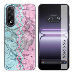 Funda Silicona para OnePlus Nord 5 5G diseño Mármol 08...