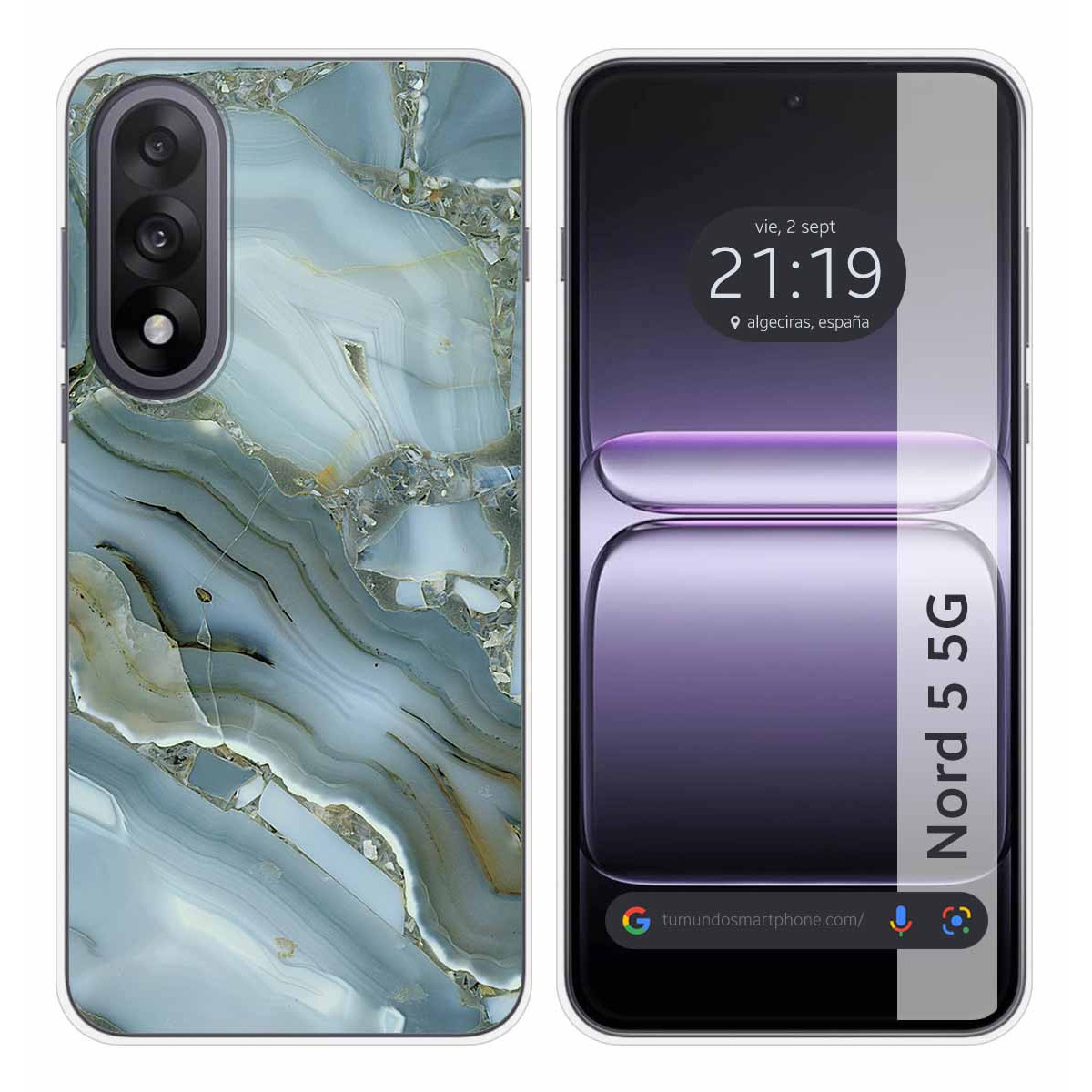 Funda Silicona para OnePlus Nord 5 5G diseño...