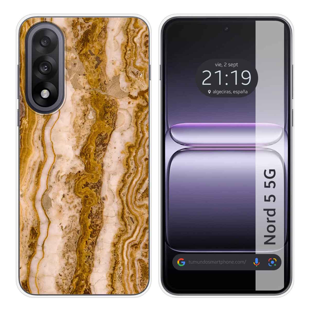 Funda Silicona para OnePlus Nord 5 5G diseño...