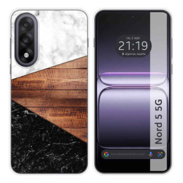 Funda Silicona para OnePlus Nord 5 5G diseño Mármol 11...
