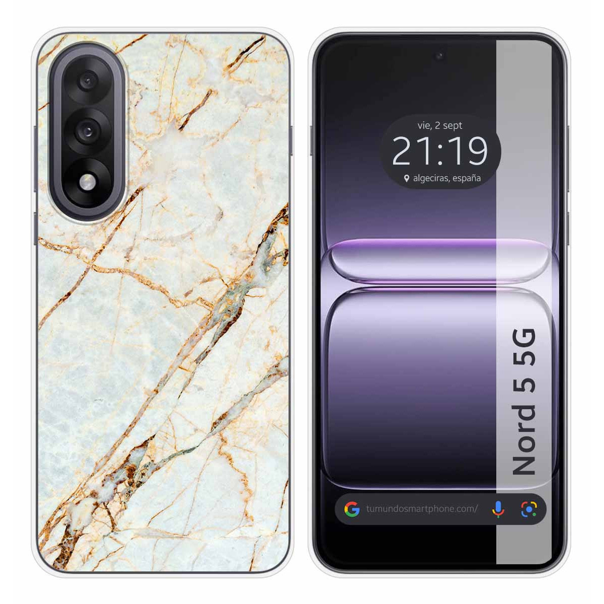 Funda Silicona para OnePlus Nord 5 5G diseño...