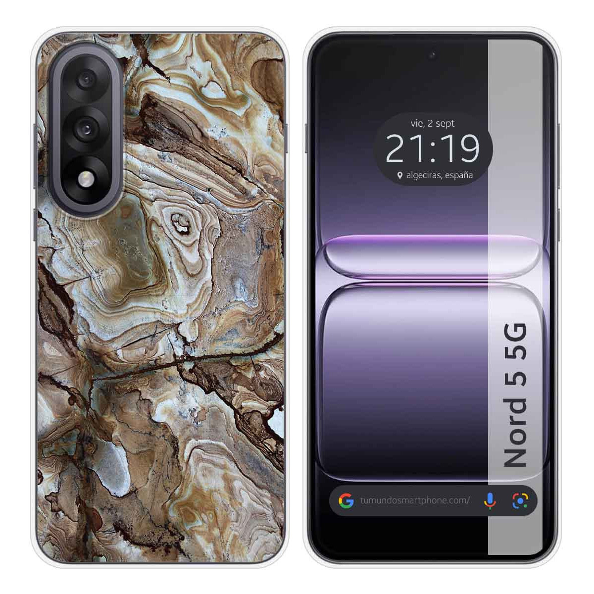 Funda Silicona para OnePlus Nord 5 5G diseño...