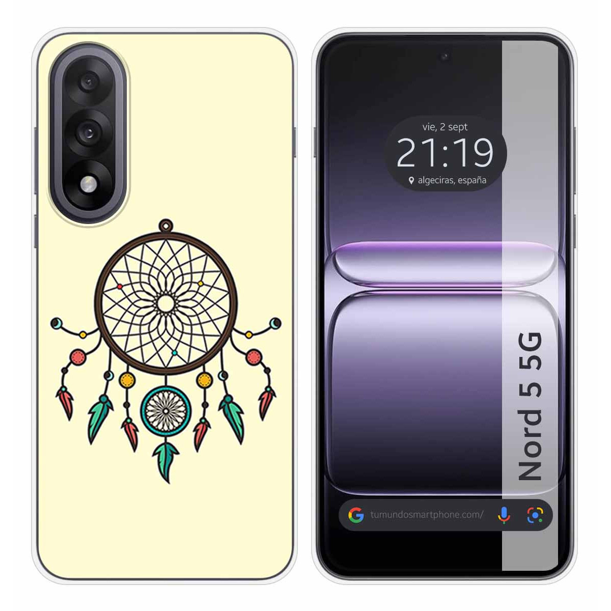 Funda Silicona para OnePlus Nord 5 5G diseño...