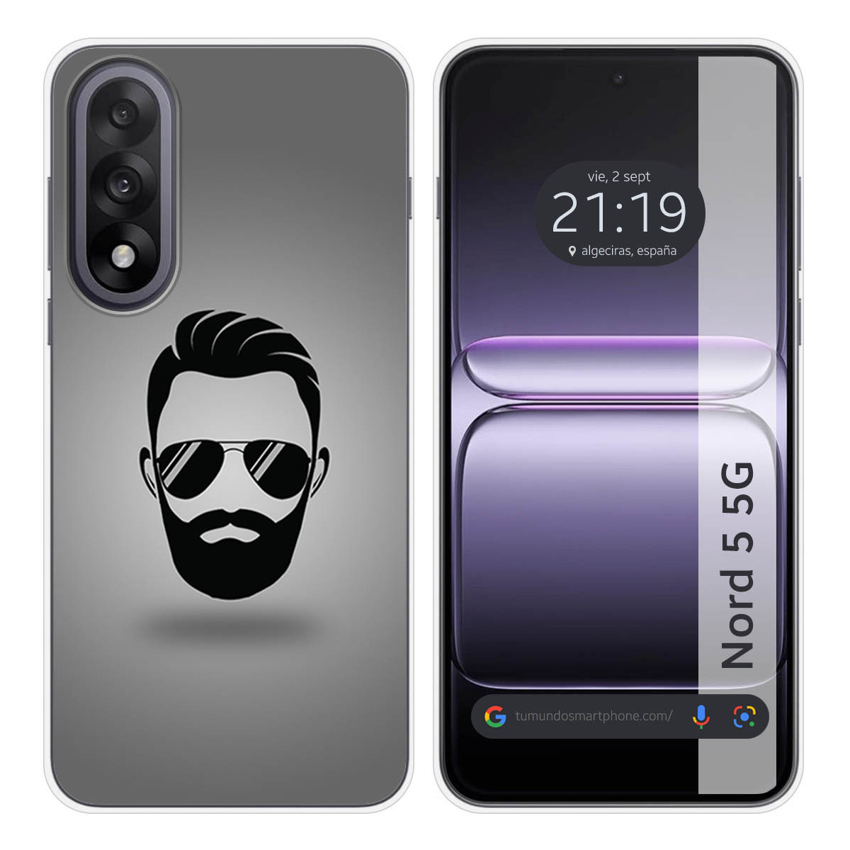 Funda Silicona para OnePlus Nord 5 5G diseño...