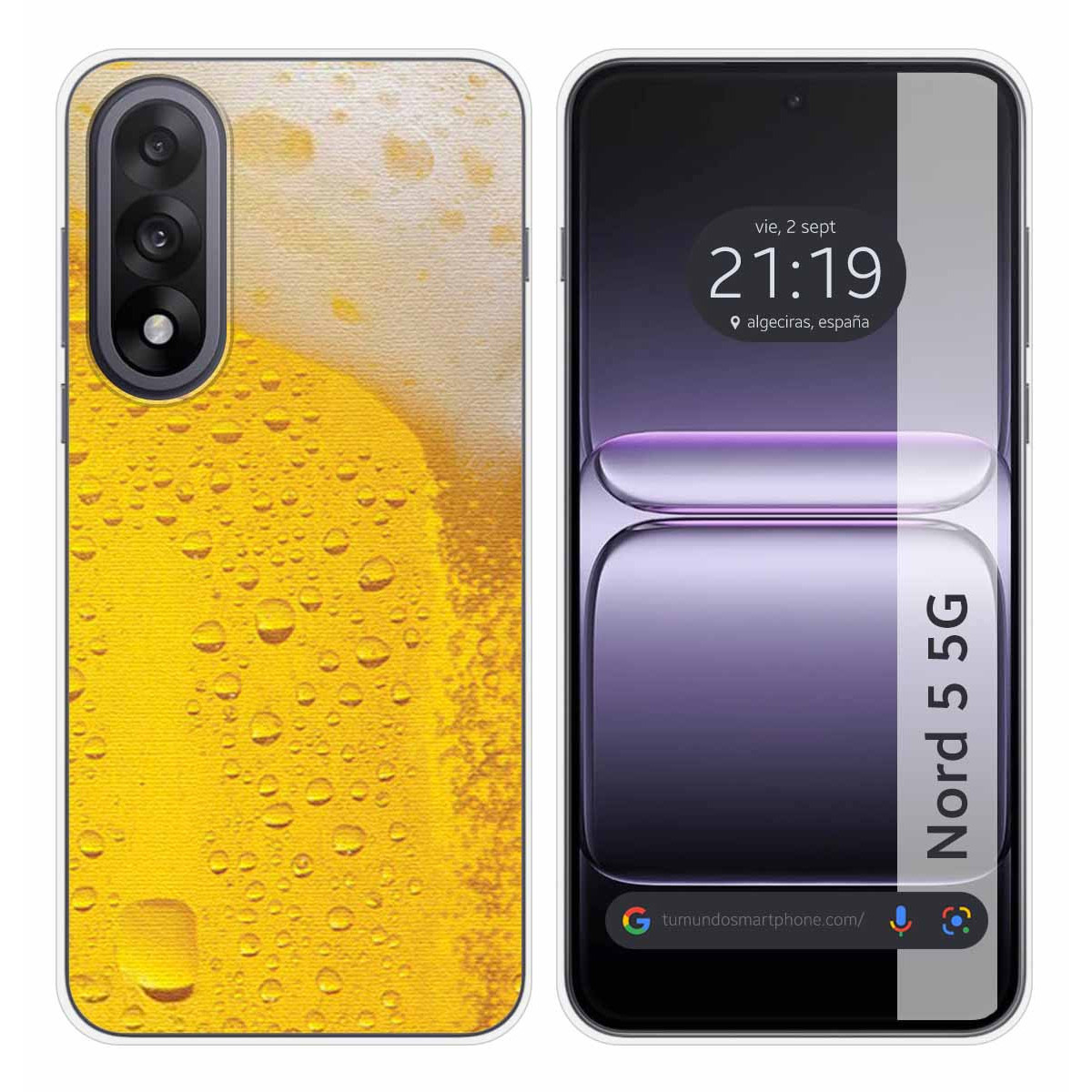 Funda Silicona para OnePlus Nord 5 5G diseño...