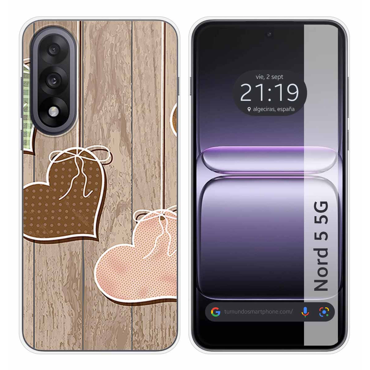 Funda Silicona para OnePlus Nord 5 5G diseño...