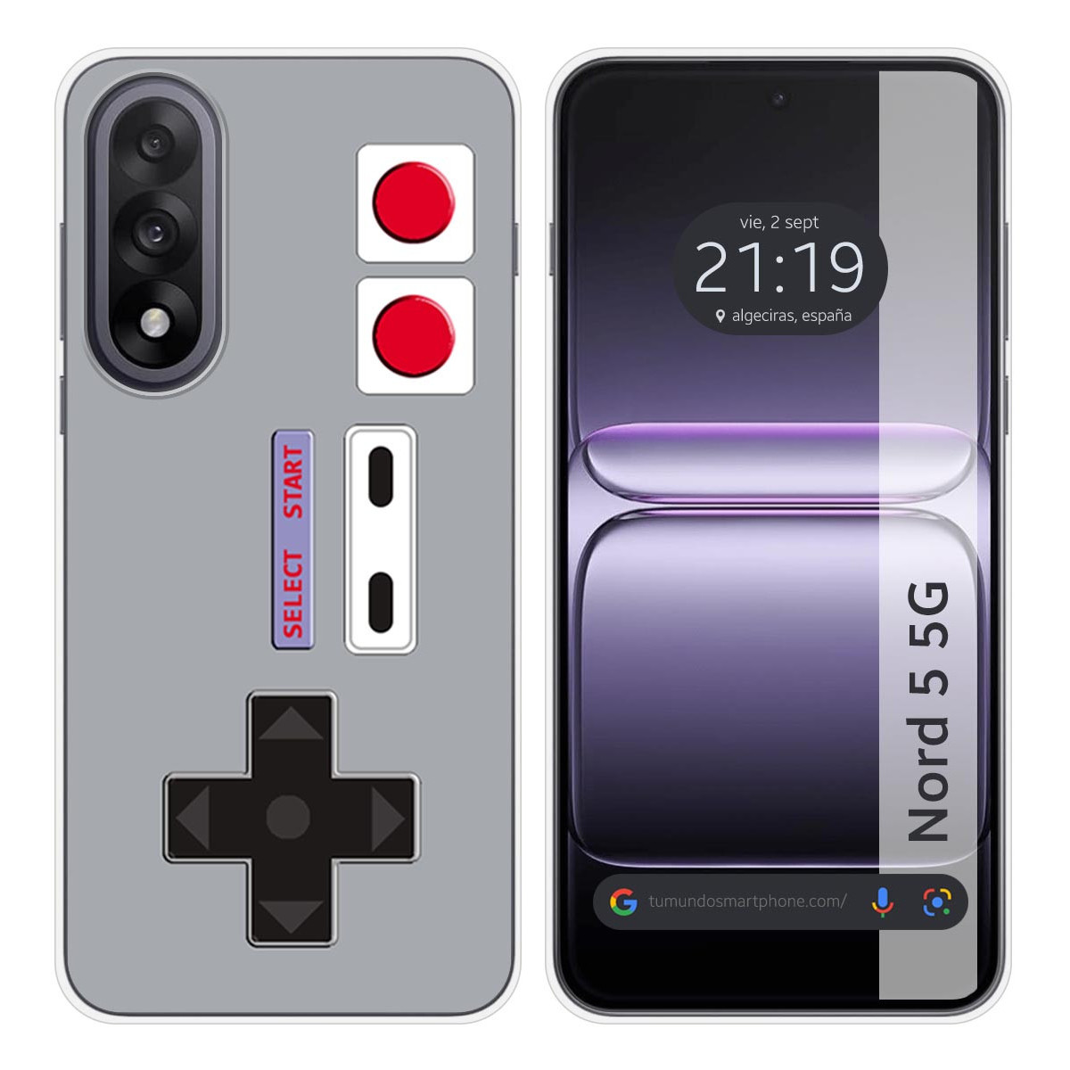 Funda Silicona para OnePlus Nord 5 5G diseño...