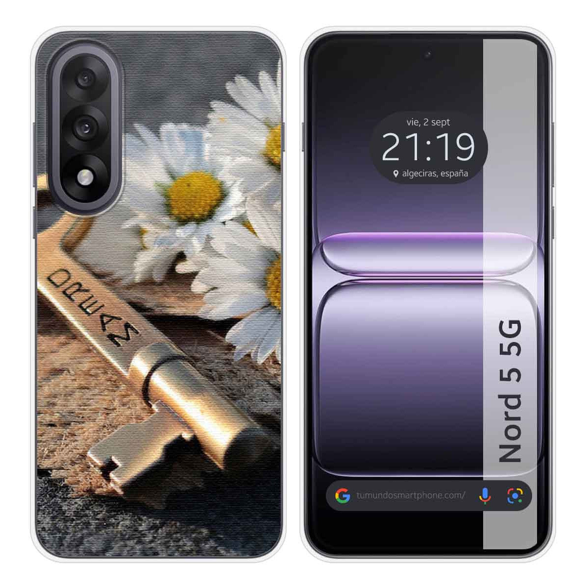 Funda Silicona para OnePlus Nord 5 5G diseño...