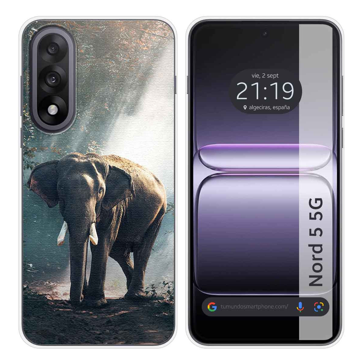 Funda Silicona para OnePlus Nord 5 5G diseño...