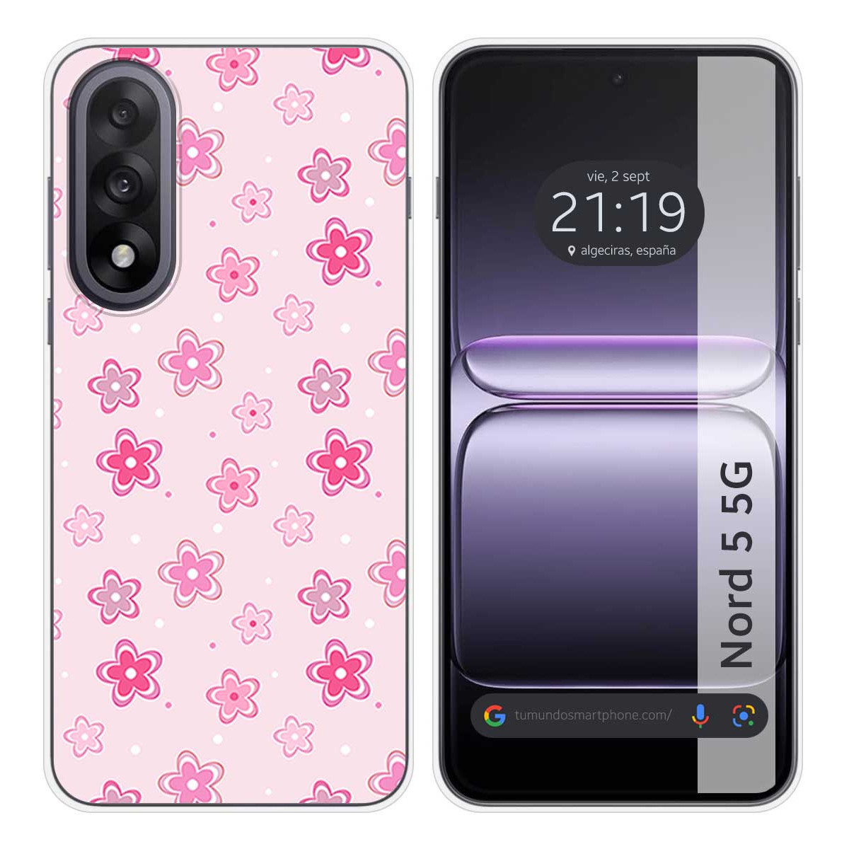 Funda Silicona para OnePlus Nord 5 5G diseño...