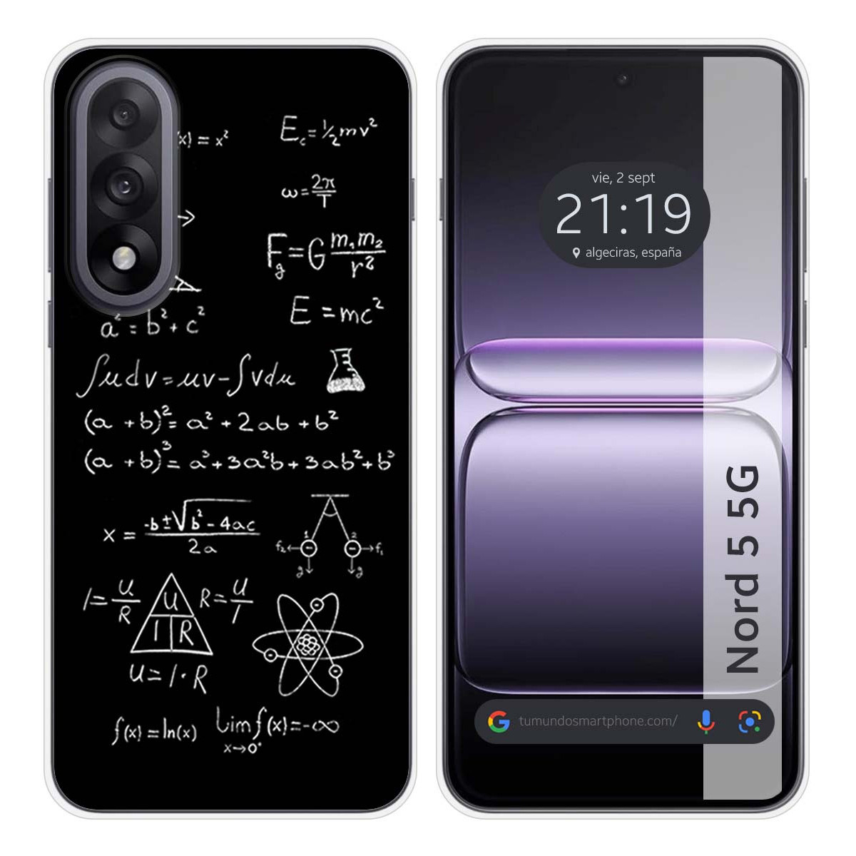 Funda Silicona para OnePlus Nord 5 5G diseño...